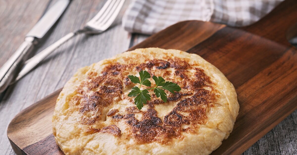 Blitzrezept In Nur Minuten Leckere Spanische Tortilla Mit Kartoffeln